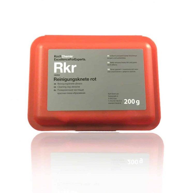 Čistiaca abrazívna plastelína – Koch Chemie  (Rkr) 200g red